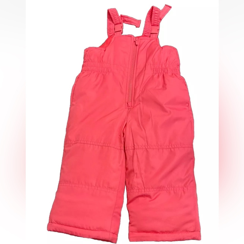 Brand New Carters Pink Snow Bibs Pants - 24 Months Girls Snowsuit